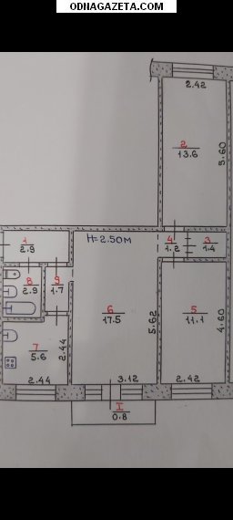 ������ ��������� ����� �� ������� 3-������� ������ ��� ���������� 1